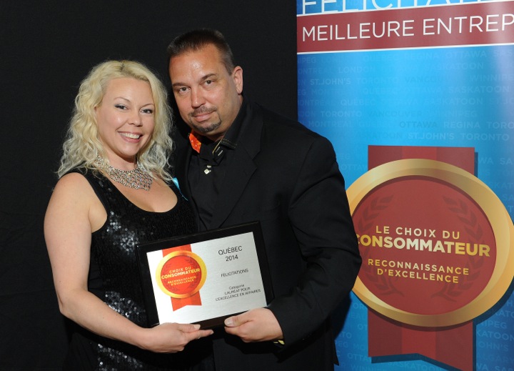 Jean-Luc Audet et Cindy Cinnamon Propriétaires des Boutiques PlanetX à Québec